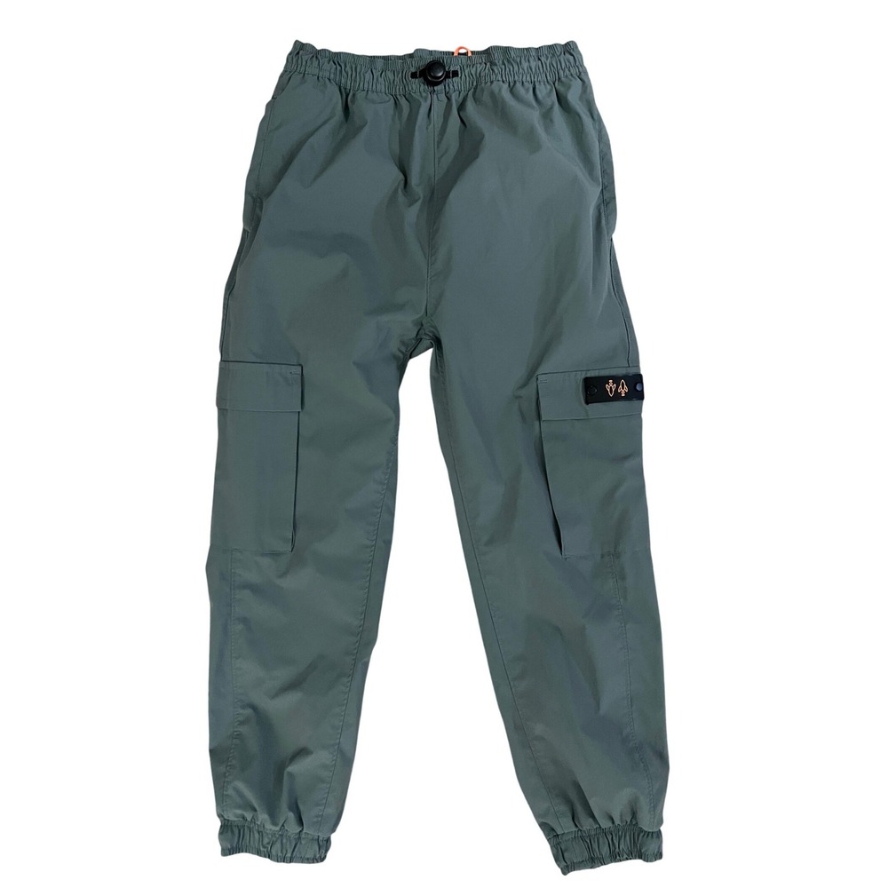 Angel & Rocket Cargo Jogger Pants Kids 10Y Elastic Waist